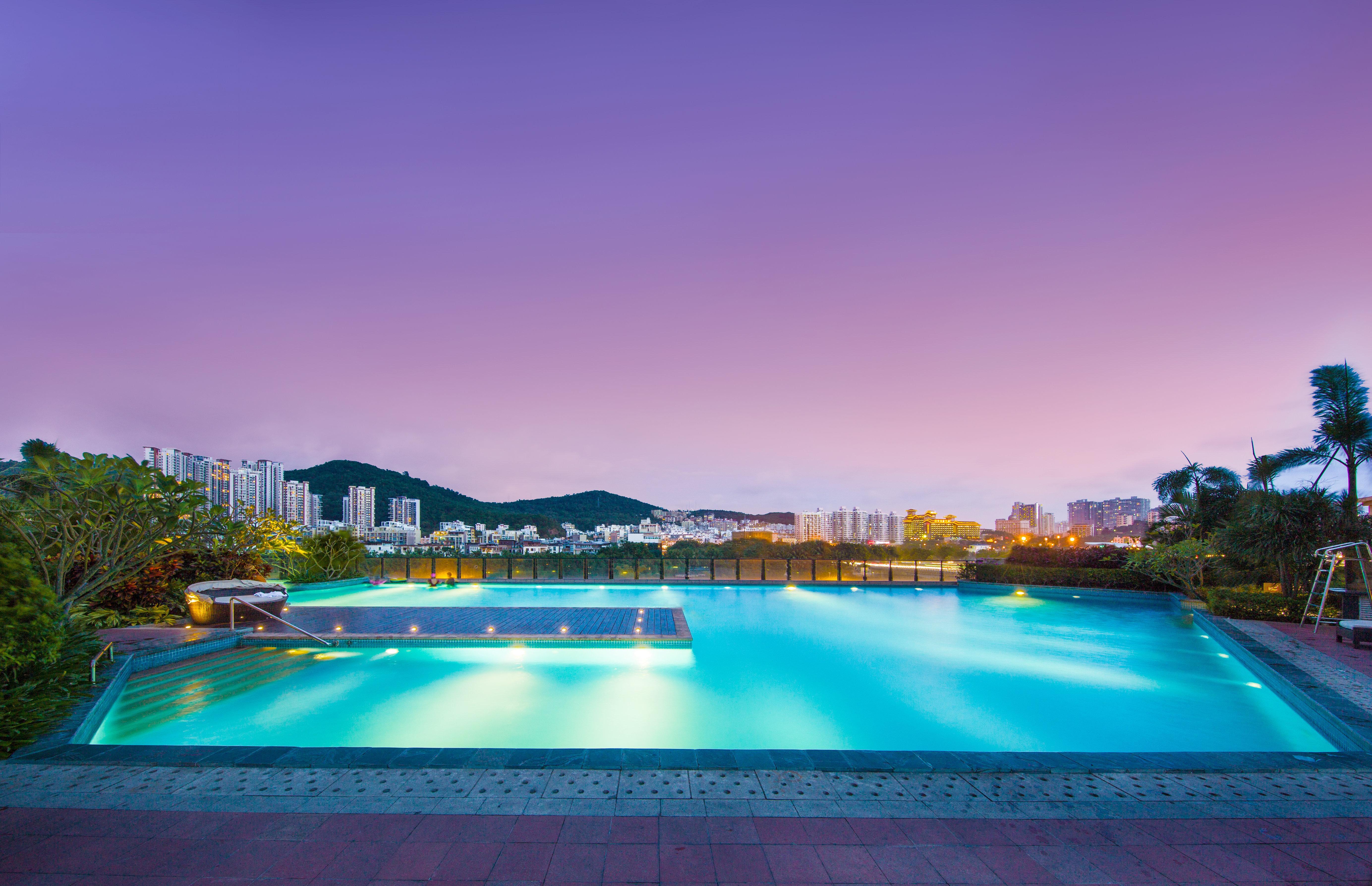 คราวน์ พลาซา ซานยา ซิตี้เซ็นเตอร์ Hotel ซานย่า ภายนอก รูปภาพ